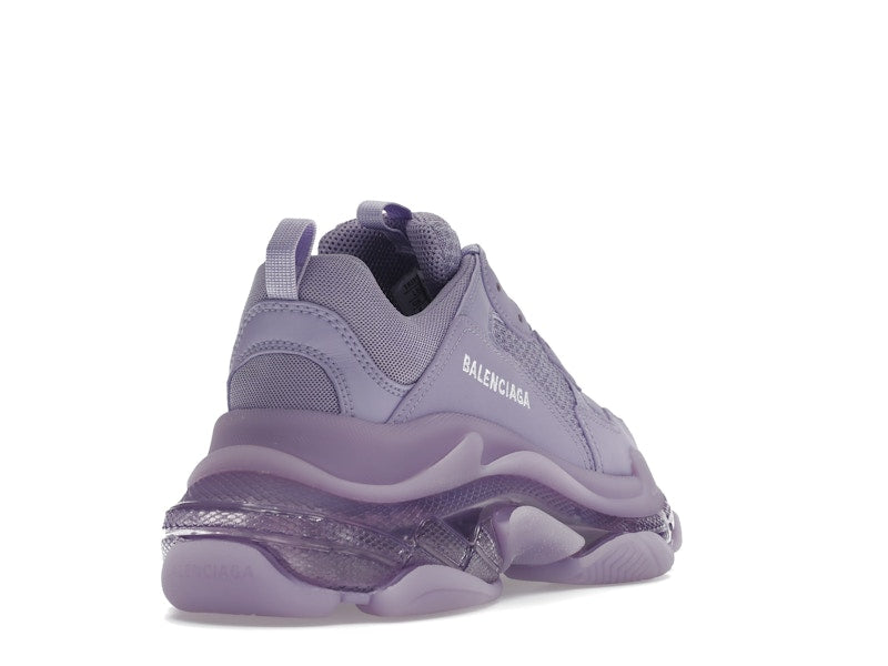 Balenciaga Triple S Clear Sole Purple (Women's)