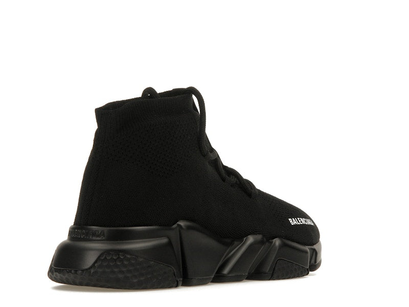 Balenciaga Speed Trainer Lace Up Black
