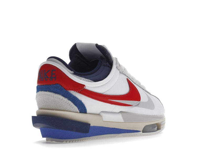 Nike Zoom Cortez SP sacai White University Red Blue