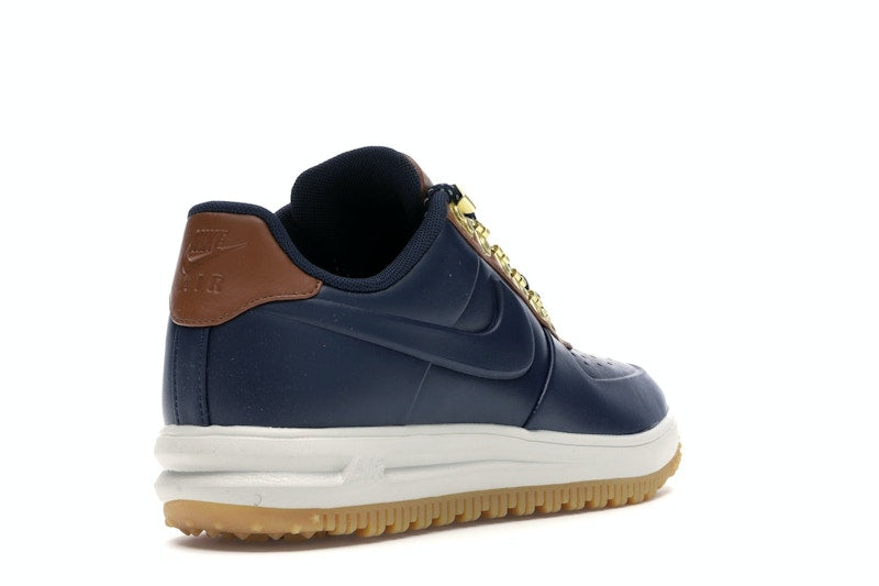 Nike Lunar Force 1 Duckboot Low Obsidian Saddle Brown