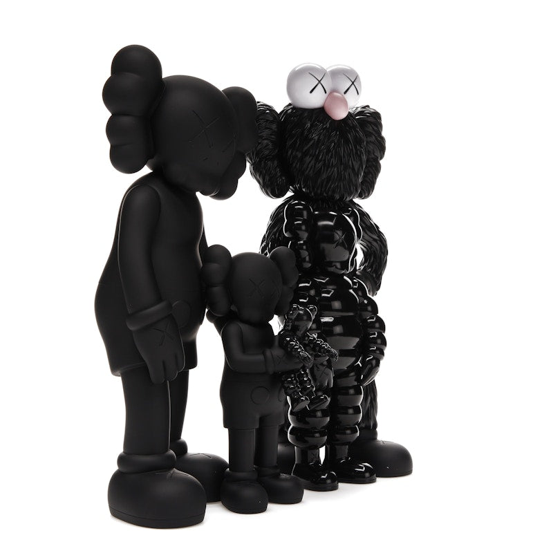 KAWS Family Vinyl Figures Black