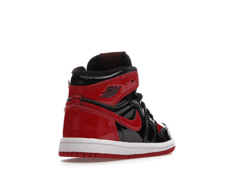 Jordan 1 Retro High OG Patent Bred (TD)