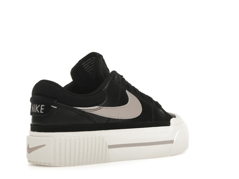 Nike Court Legacy Lift Black Sail Platinum Violet (Women's)