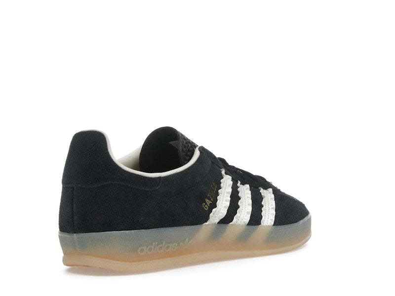 adidas Gazelle Indoor Core Black Cream White Gum (Women's)