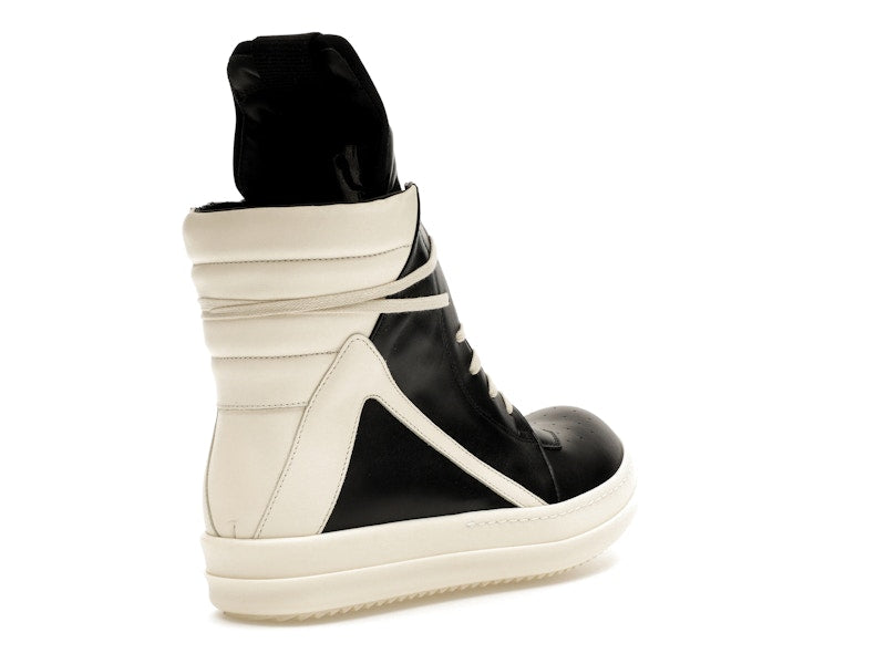 Rick Owens Luxor Geobasket Black Milk