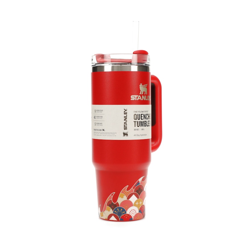Stanley The Lunar New Year Limited Edition Flowstate Quencher 30oz Tumbler Red Dragon