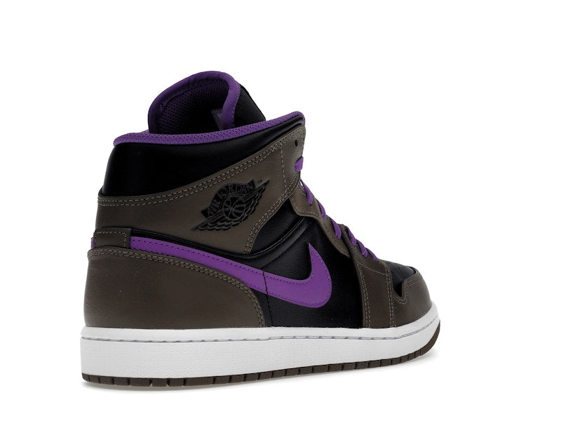 Jordan 1 Mid Purple Mocha