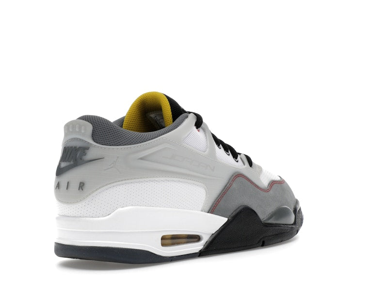 Jordan 4 RM Premium White Black Smoke Grey Fire Red