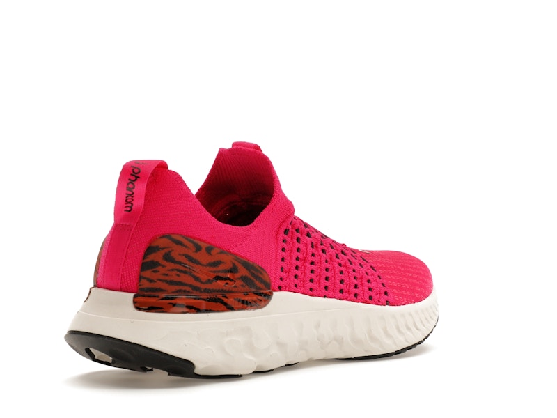 Nike React Phantom Run Flyknit 2 Pink Prime Zebra (Women's)
