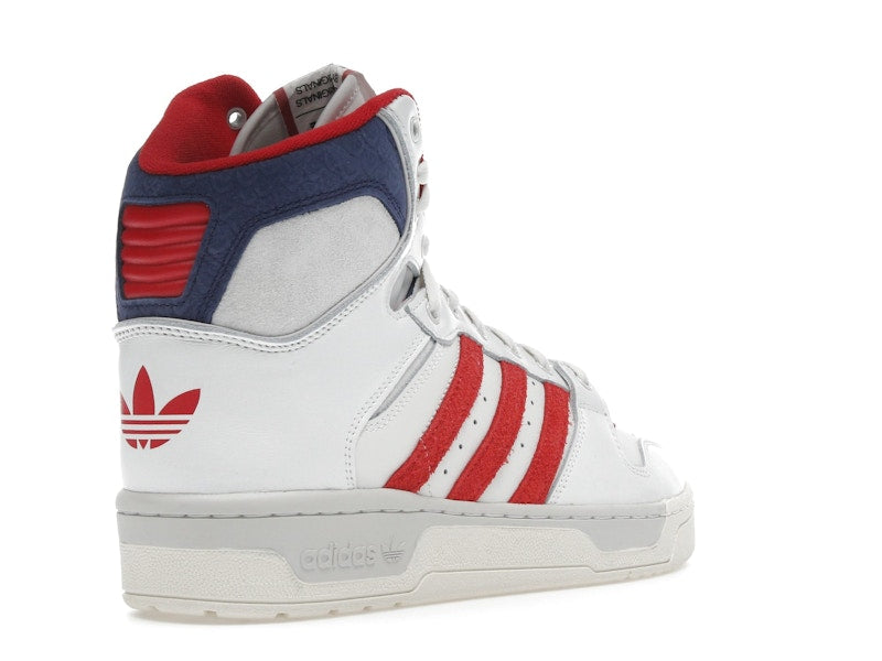 adidas Conductor Hi White Scarlet Python