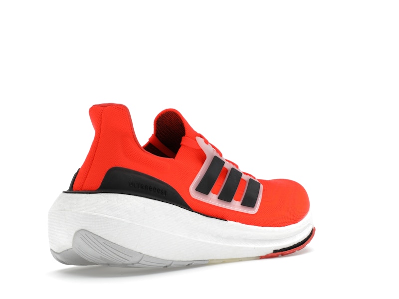 adidas Ultra Boost Light Solar Red Black White