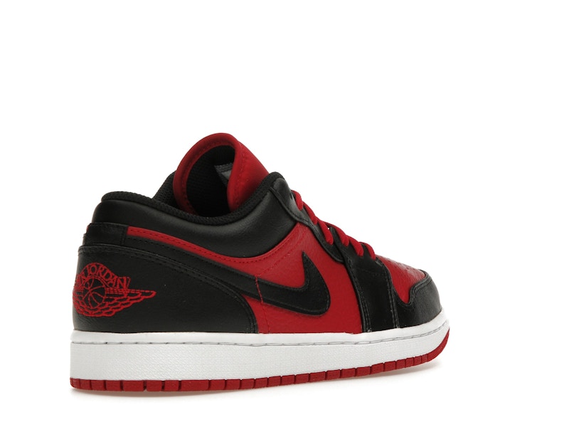 Jordan 1 Low Black Gym Red