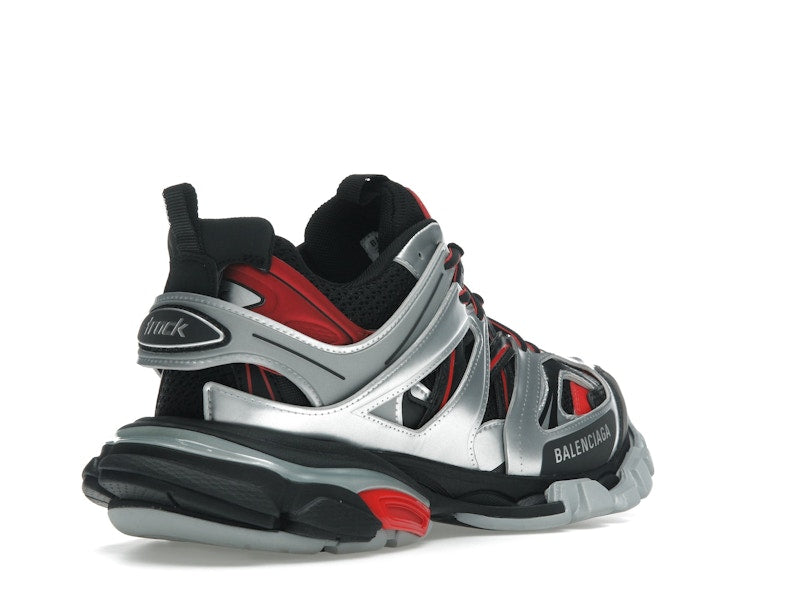 Balenciaga Track Black Red White Silver