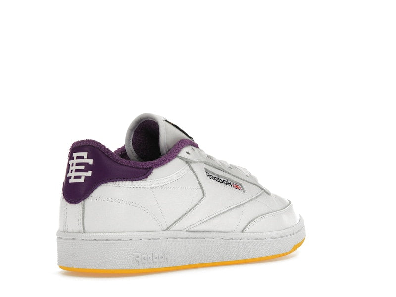 Reebok Club C 85 Eric Emanuel White Purple Yellow