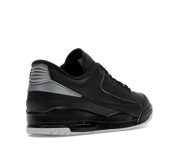 Jordan 2/3 Black Metallic Silver