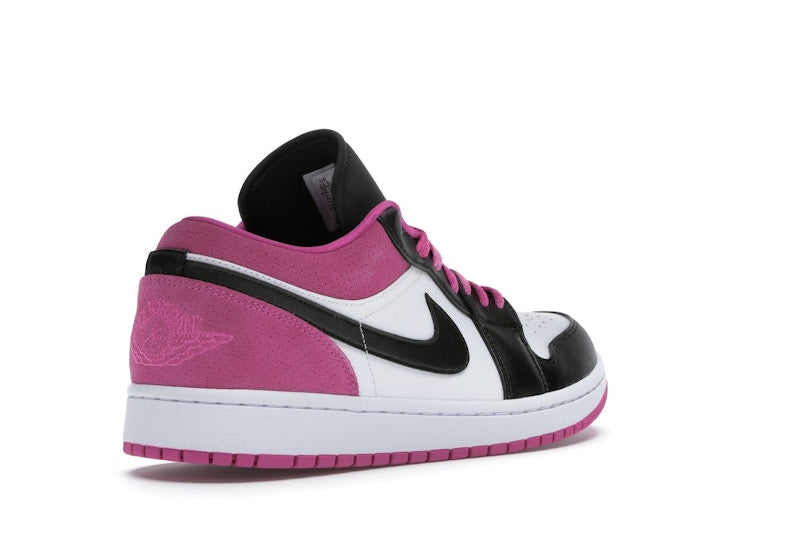 Jordan 1 Low Black Active Fuchsia