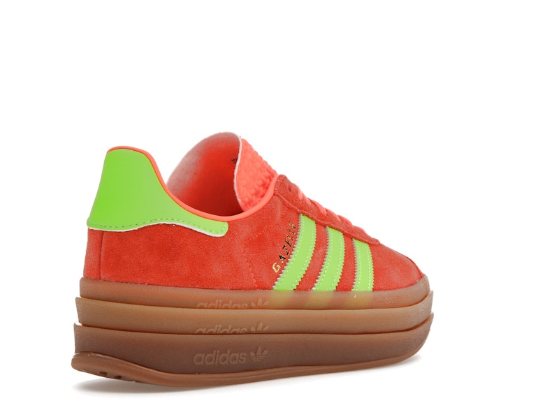 adidas Gazelle Bold Solar Orange Solar Green (Women's)