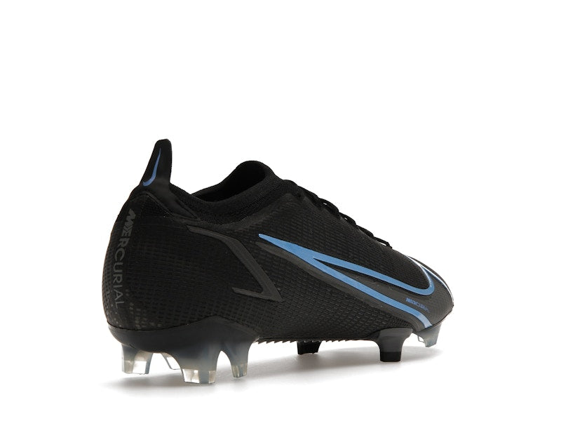 Nike Vapor 14 Elite FG Flyknit Black Iron Grey Blue