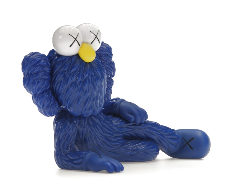 KAWS TIME OFF Vinyl Figure Blue