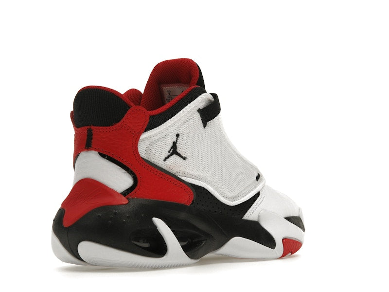 Jordan Max Aura 4 White Black University Red