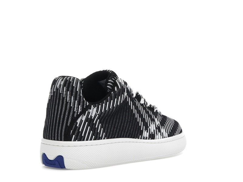 Burberry Check Knit Box Sneaker Black White (Women's)