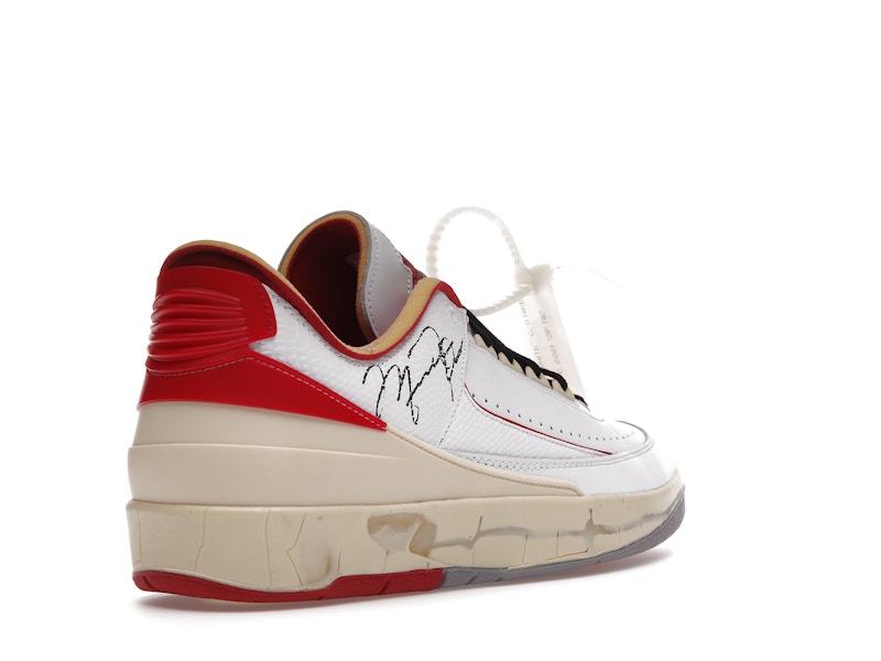 Jordan 2 Retro Low SP Off-White White Red