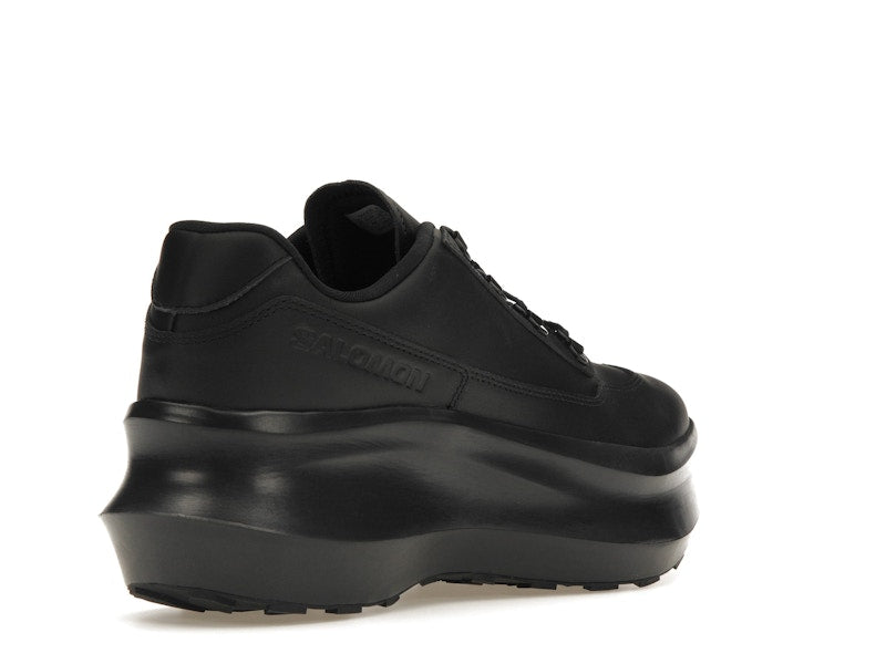 Salomon SR811 Leather Platform Comme des Garcons Black