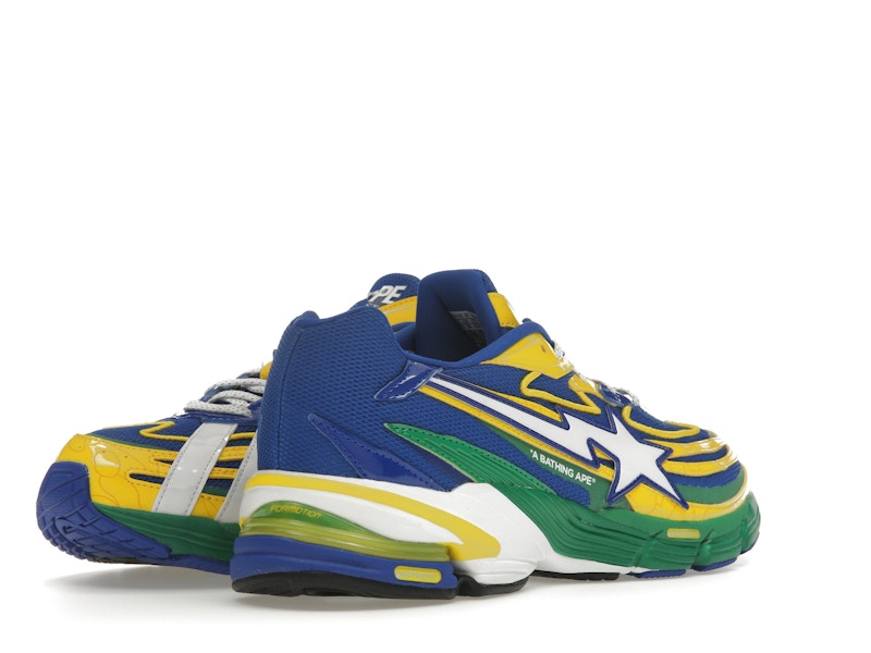 adidas Orketro Bape Yellow Blue Green