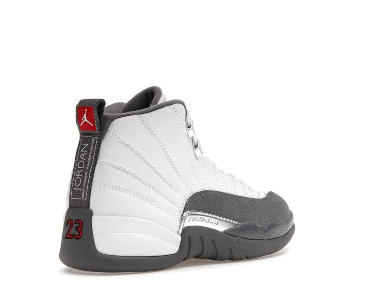 Jordan 12 Retro White Dark Grey