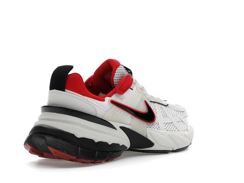 Nike V2K Run Metallic White University Red