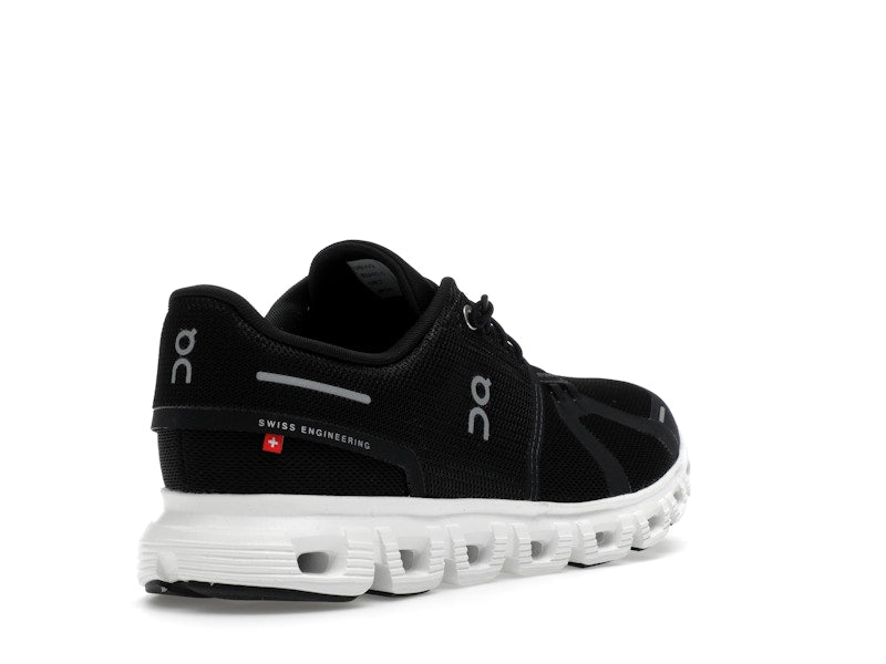 On Running Cloud 6 Black White (Women's)