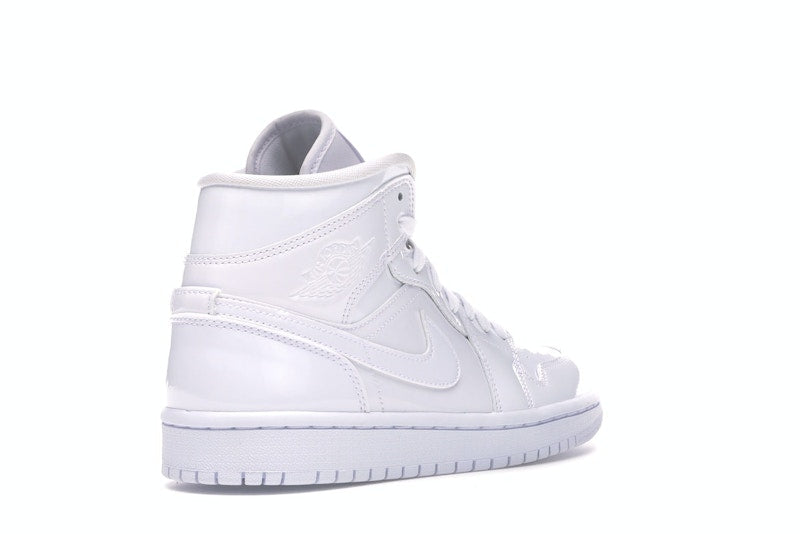 Jordan 1 Mid Triple White (Women's)