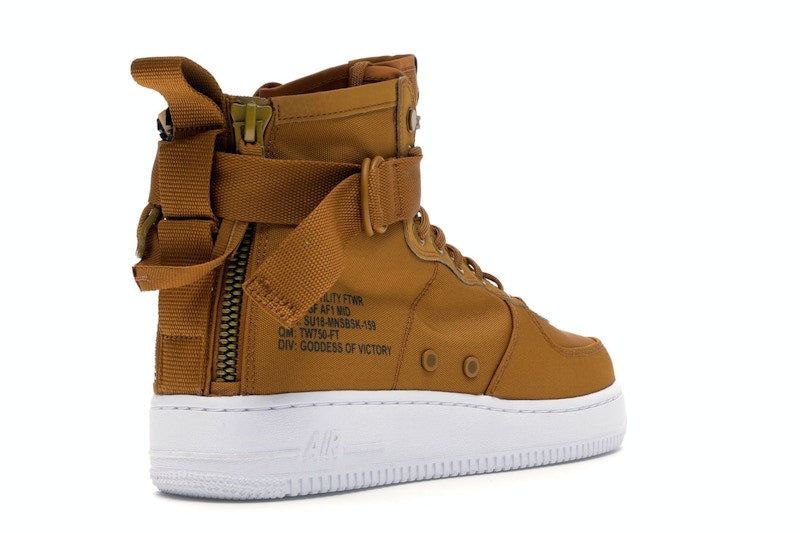 Nike SF Air Force 1 Mid Desert Ochre