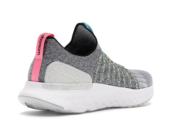 Nike React Phantom Run Flyknit 2 Flash Crimson Baltic Blue