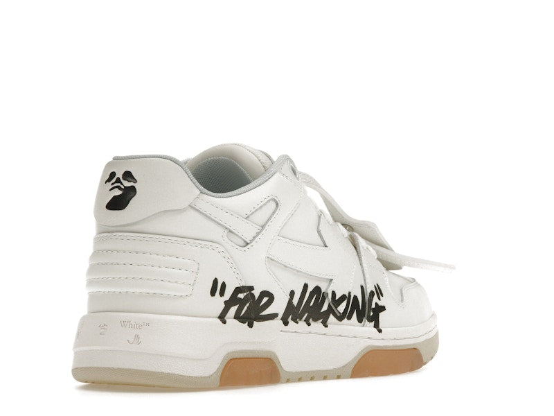 OFF-WHITE Out Of Office "OOO" Low "For Walking" White Black (Women's)