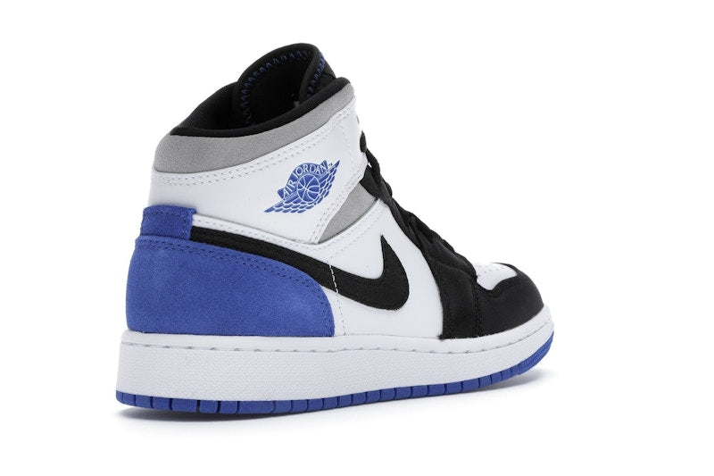 Jordan 1 Mid SE White Black Royal (GS)