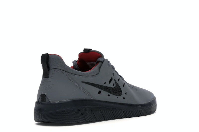 Nike SB Nyjah Free Dark Grey Gym Red Black