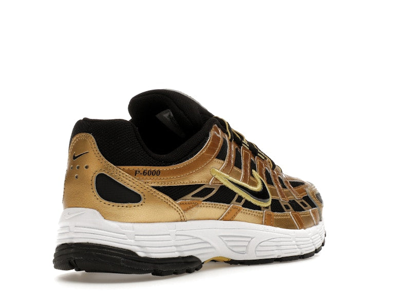 Nike P-6000 Metallic Gold Infinite Gold White Black