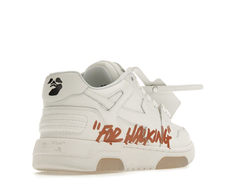 OFF-WHITE Out Of Office Low Tops For Walking Terracotta