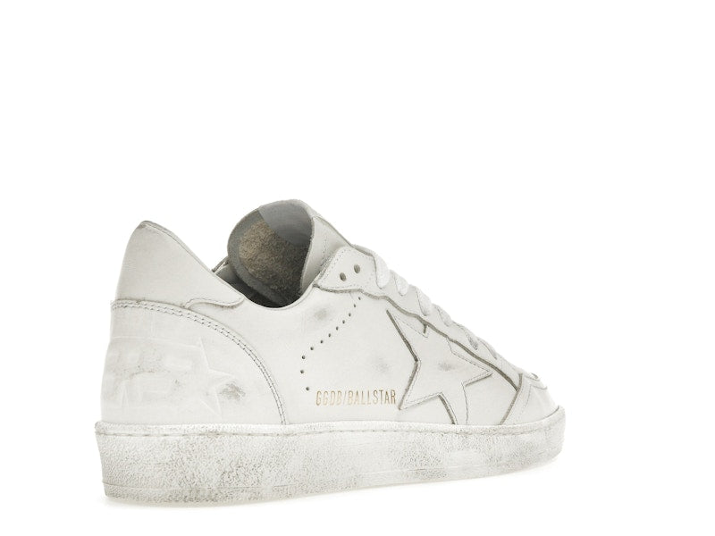 Golden Goose Ball Star Triple White