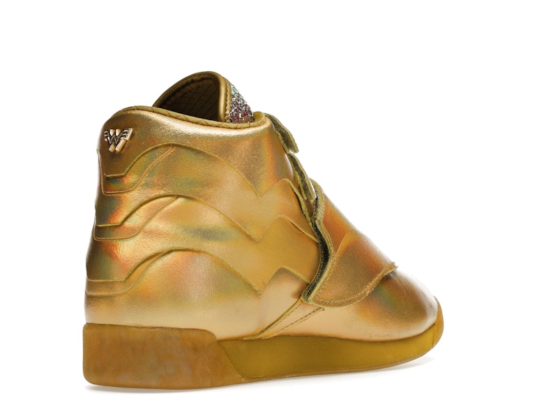 Reebok Freestyle Hi DC Wonder Woman Gold (Women's)
