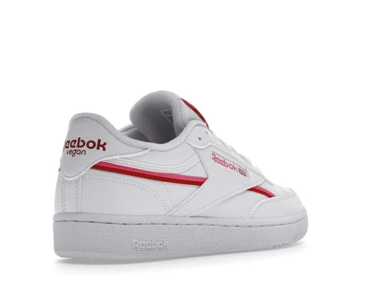Reebok Club C 85 Vegan White Atomic Pink (Women's)