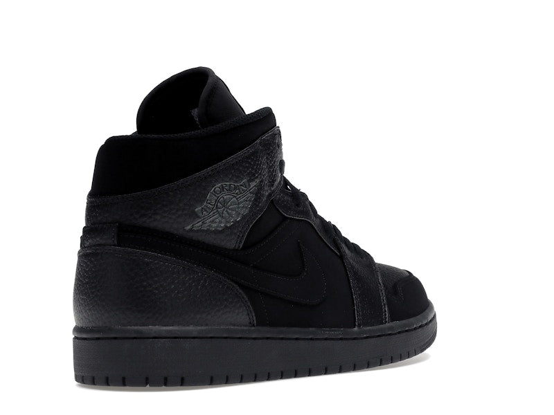 Jordan 1 Mid Black Dark Smoke Grey