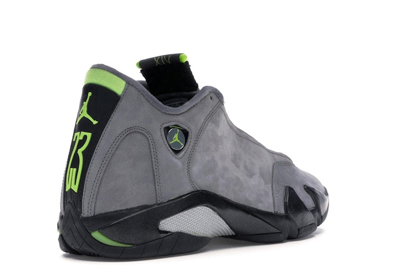 Jordan 14 Retro Graphite Chartreuse (2005)
