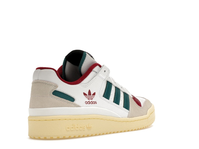 adidas Forum Low White Teal Burgundy