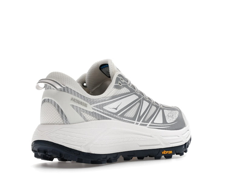 Hoka One One Mafate Speed 2 White Silver