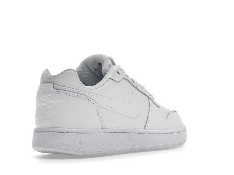 Nike Ebernon Low Triple White (Women's)