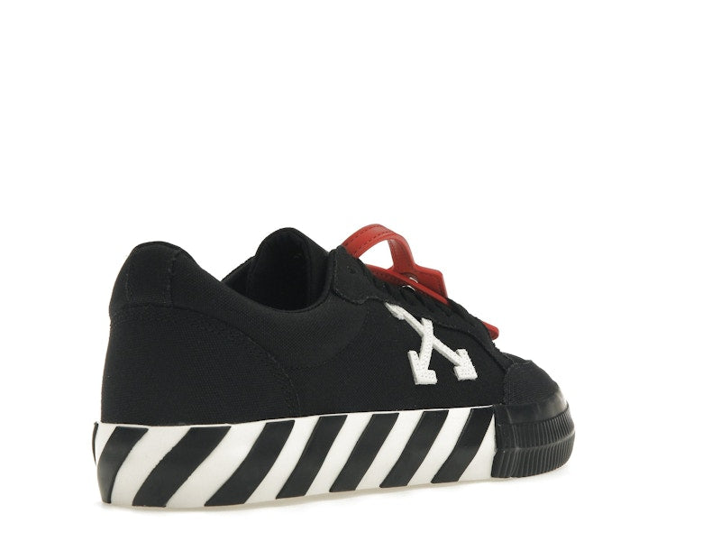 OFF-WHITE Vulcanized Low Canvas Black White
