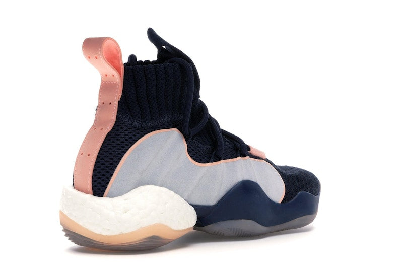 adidas Crazy BYW X Collegiate Navy Clear Orange