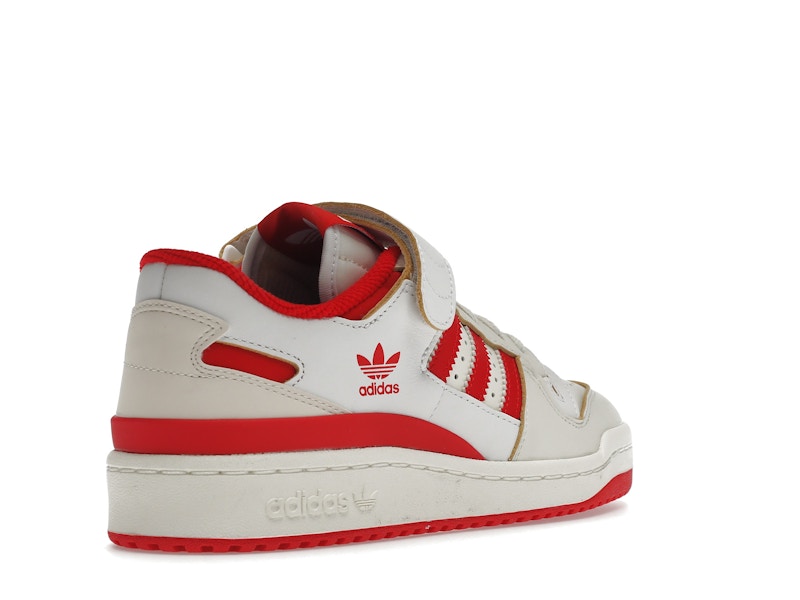 adidas Forum 84 Low Off White Vivid Red Footwear White (Women's)